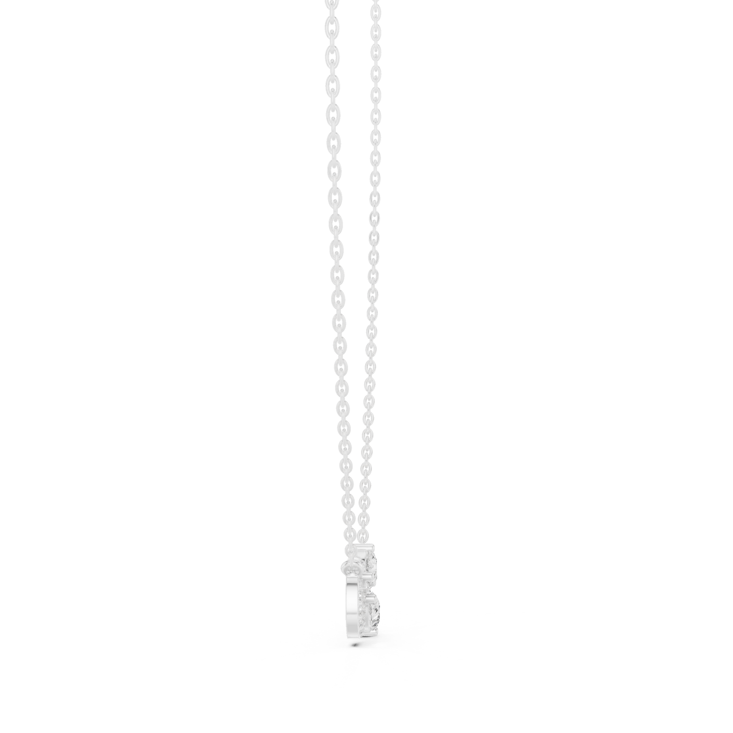 Colgante Infinito con Diamantes Corte Pera 0.71ctw en Córdoba, España | Símbolo de Amor Eterno | Diamantes Creados en Laboratorio Color D Claridad VS | Oro 10K/18K, Plata y Platino (Disponible en Cadenas de 40cm, 45cm y 50cm)