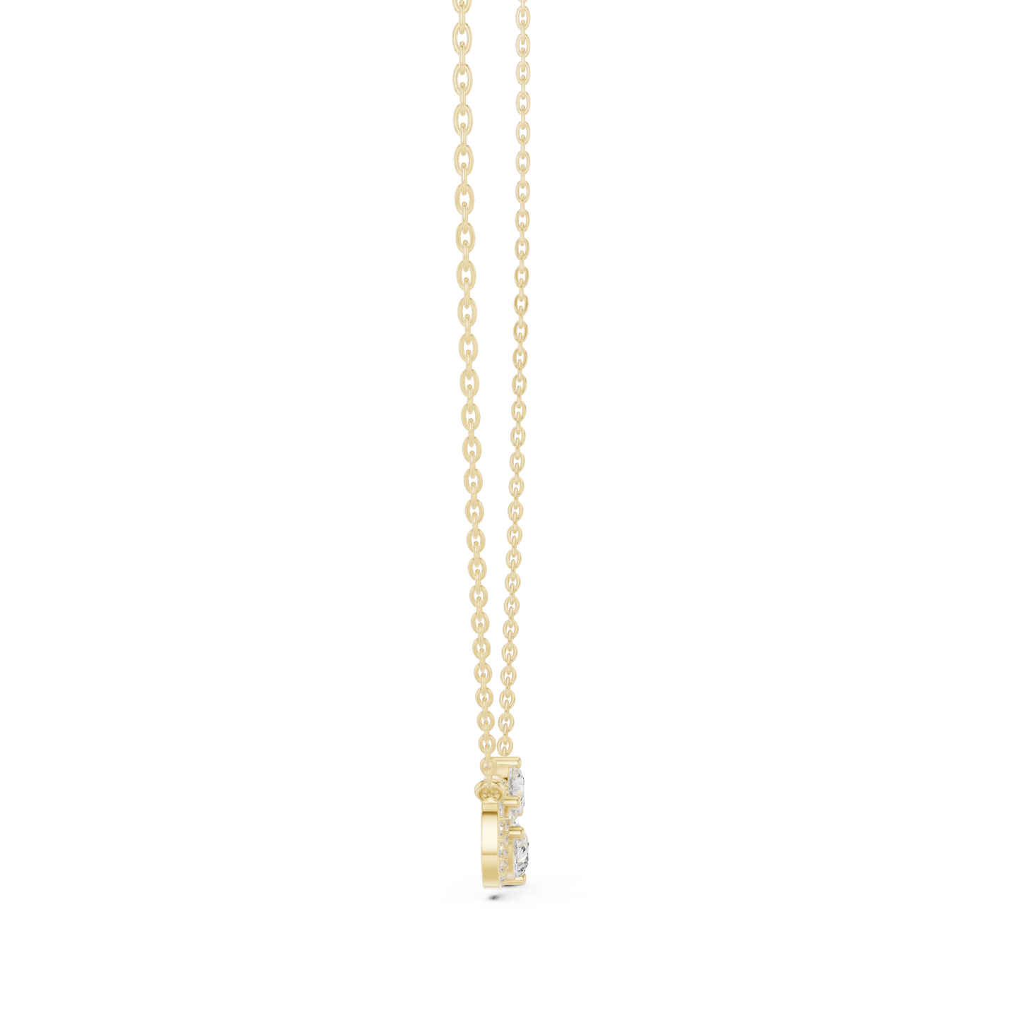 Colgante Infinito con Diamantes Corte Pera 0.71ctw en Córdoba, España | Símbolo de Amor Eterno | Diamantes Creados en Laboratorio Color D Claridad VS | Oro 10K/18K, Plata y Platino (Disponible en Cadenas de 40cm, 45cm y 50cm)