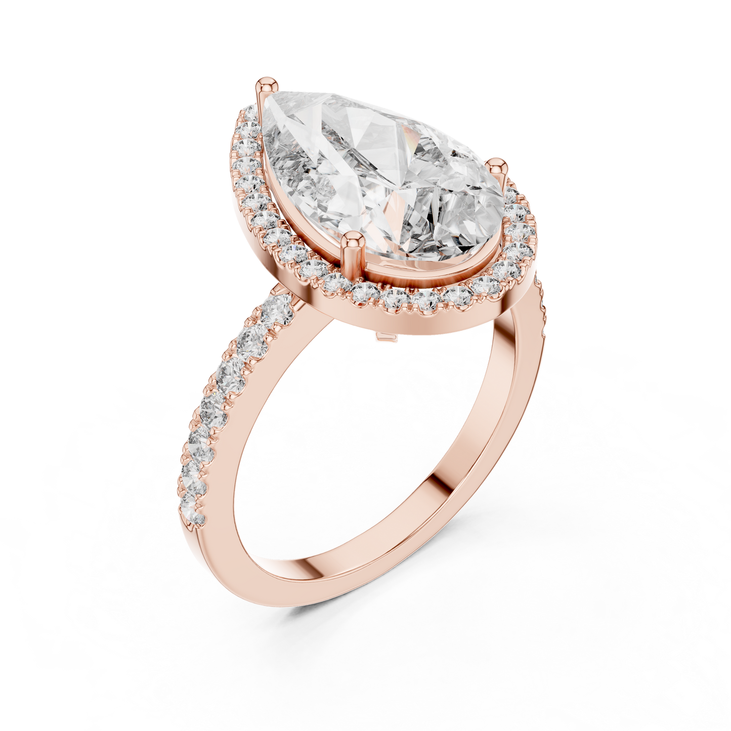 Anillo de Diamante Marquise Victoria 4.47ctw en Córdoba, España| Diamante Creado en Laboratorio en Oro 10K/18K, Plata y Platino (Tallas 8-20 Disponibles)