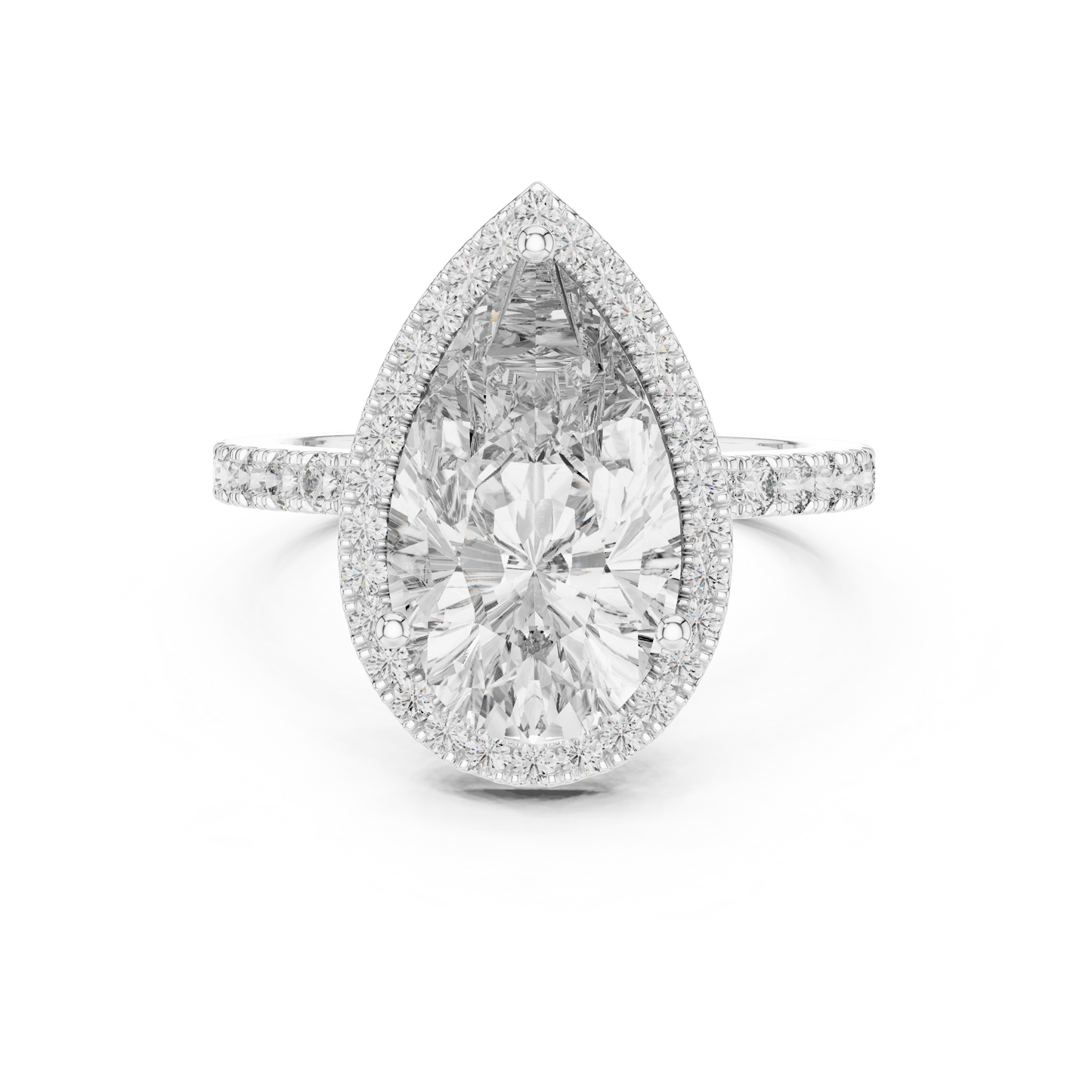 Anillo de Diamante Marquise Victoria 4.47ctw en Córdoba, España| Diamante Creado en Laboratorio en Oro 10K/18K, Plata y Platino (Tallas 8-20 Disponibles)