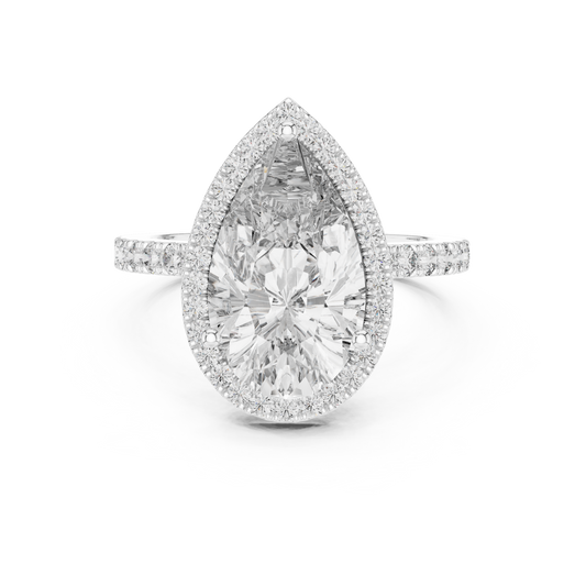 Anillo de Diamante Marquise Victoria 4.47ctw en Córdoba, España| Diamante Creado en Laboratorio en Oro 10K/18K, Plata y Platino (Tallas 8-20 Disponibles)