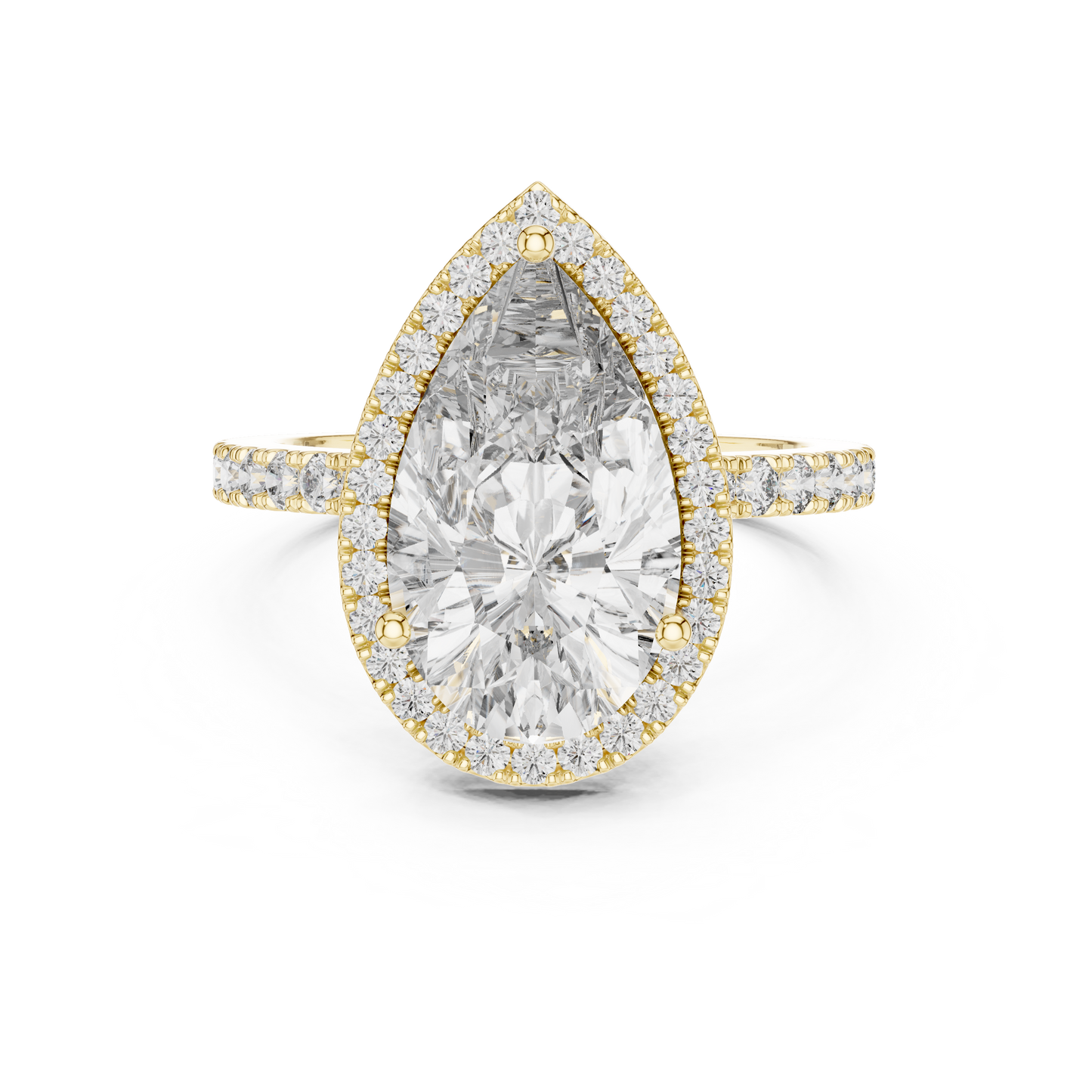 Anillo de Diamante Marquise Victoria 4.47ctw en Córdoba, España| Diamante Creado en Laboratorio en Oro 10K/18K, Plata y Platino (Tallas 8-20 Disponibles)